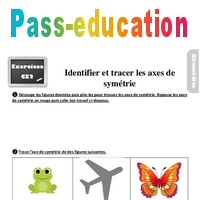 Identifier Et Tracer Des Axes De Sym Trie Exercices R Visions Eme