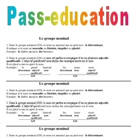 Groupe Nominal Cours Lecon Grammaire 2eme Primaire