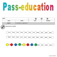 Algorithmes - Couleurs : 2eme, 3eme Maternelle - Cycle Fondamental ...