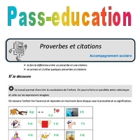 Proverbes Et Citations Soutien Scolaire Aide Aux Devoirs 5eme Primaire