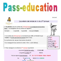 Present Des Verbes Du 2 Eme Groupe Cours Lecon 5eme Primaire