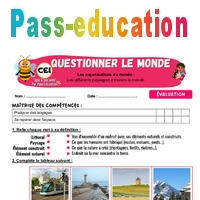 Les différents paysages à travers le monde - Examen Evaluation - Apis ...