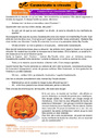 Leçon, exercice et évaluation :<br/> Halloween :