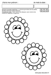 Mathématiques - Printemps : 2eme Maternelle - Cycle Fondamental - PDF à imprimer