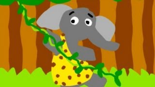 Vidéo Chanson sur l'éléphant - Animaux en anglais : 3eme, 4eme, 5eme Primaire
