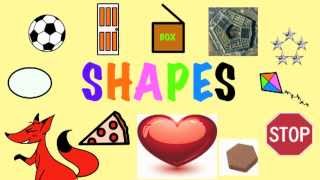 Formes géométriques - Anglais : 3eme, 4eme, 5eme Primaire