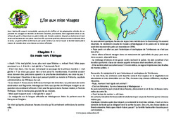 L’île aux mille visages - Famille vadrouille - Episode 4 : 4eme, 5eme Primaire - PDF à imprimer