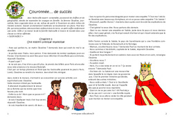 Couronnée… de succès - Famille vadrouille - Episode 10 : 4eme, 5eme Primaire - PDF à imprimer