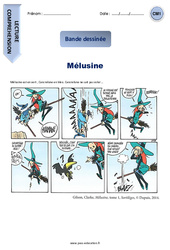 Mélusine - Bande dessinée - Lecture : 4eme Primaire - PDF à imprimer