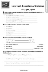 Conjugaison Etude De La Langue 4eme Primaire Soutien Scolaire Exercice Evaluation Revision Lecon