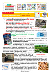 Escale n°1 - Grand Est - Un petit tour en France : 4eme, 5eme Primaire - PDF à imprimer