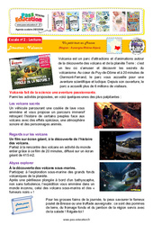 Escale n°2 - Auvergne Rhône - Alpes - Un petit tour en France : 4eme, 5eme Primaire - PDF à imprimer