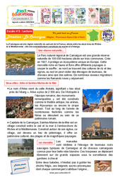 Escale n°3 - Provence - Alpes - Côte d’Azur - Un petit tour en France : 4eme, 5eme Primaire - PDF à imprimer