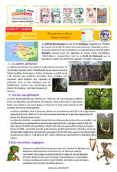 Escale n°7 - Bretagne - Un petit tour en France : 4eme, 5eme Primaire - PDF à imprimer