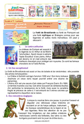 Escale n°7 - Bretagne - Un petit tour en France : 2eme, 3eme Primaire - PDF à imprimer