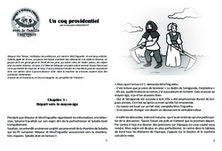 Un coq providentiel - Moyen Age - Famille Pass’Temps - Lecture 5 : 4eme, 5eme Primaire - PDF à imprimer