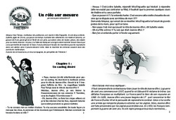 Un rôle sur mesure - Jeanne d'Arc - Famille Pass'Temps - Lecture 8 : 4eme, 5eme Primaire - PDF à imprimer