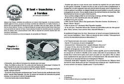 Il faut « tranchées » à Verdun - 1ère guerre mondiale - Famille Pass'Temps - Lecture 15 : 4eme, 5eme Primaire - PDF à imprimer