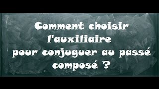 Passé composé - Classe inversée : 4eme Primaire
