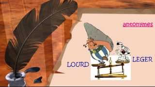 Contraire d’un mot - Antonyme - Classe inversée : 4eme Primaire