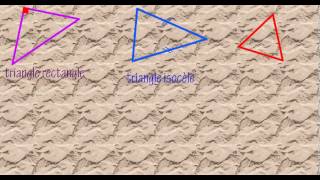 Triangles - La règle graduée et l’équerre - Classe inversée : 4eme Primaire