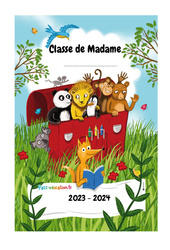 Affiches de porte (2023 - 2024) à télécharger gratuitement de la maternelle : 1ere, 2eme, 3eme Maternelle, 1ere, 2eme, 3eme Primaire - PDF à imprimer