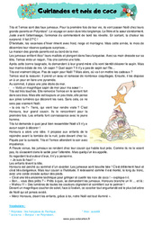 Guirlandes et noix de coco - Récit - Lecture en libre téléchargement : 2eme, 3eme Primaire
