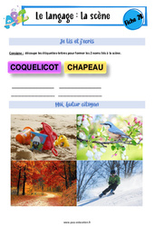 Les coquelicots de Monet - Langage - Expression orale - EMC : 2eme, 3eme Maternelle - Cycle Fondamental - PDF à imprimer