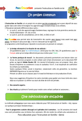 IEF Instruction En Famille, École à la maison pour la Guide d’utilisation de la méthode - école à la maison IEF - Fiches  - (en libre téléchargement) : 6eme Primaire