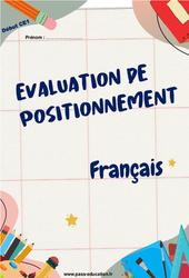 Evaluation diagnostique de début d'année 2023 - Français : 2eme Primaire - PDF à imprimer