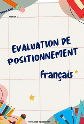 Evaluation diagnostique de début d'année - Français : 4eme Primaire