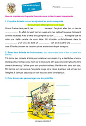 Les souris - Atelier « Œil de lynx » : 3eme Primaire - PDF à imprimer