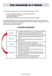 Fifi à l’école (Thème Fifi Brindacier) - Dictée progressive hebdomadaire (n°21) : 3eme Primaire - PDF à imprimer