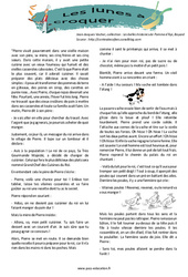 L’alimentation - Rallye lecture : 4eme Primaire - PDF à imprimer