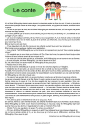 Le conte - Récit - Lecture - PDF à imprimer