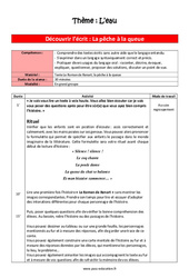 Découvrir l’écrit - L'eau - Séquence complète : 1ere Maternelle - Cycle Fondamental - PDF à imprimer