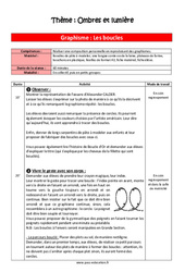 Graphisme - Ombres et lumières - Séquence complète : 1ere Maternelle - Cycle Fondamental - PDF à imprimer