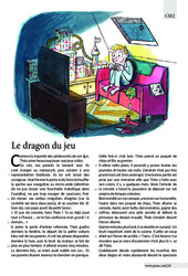 Le dragon du jeu - Récit - Lecture : 5eme Primaire - PDF à imprimer