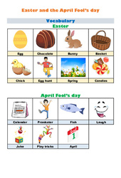 Easter and the April Fool’s day (Stage) - Cours d'anglais  - My English Pass : 5eme, 6eme Primaire - PDF à imprimer