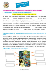 Halloween - Atelier « Œil de lynx » : 3eme Primaire - PDF à imprimer