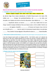 Halloween - Atelier « Œil de lynx » : 4eme, 5eme Primaire - PDF à imprimer
