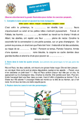 Les insectes - Atelier « Œil de lynx » en libre téléchargement : 3eme Primaire - PDF à imprimer