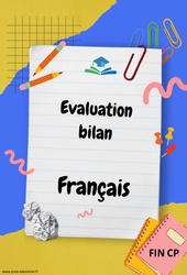 Français - Évaluation, bilan de fin d’année : 1ere Primaire - PDF à imprimer