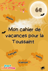Toussaint - Cahier de vacances gratuit : 6eme Primaire - PDF à imprimer