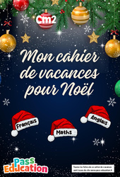 Noël - Cahier de vacances gratuit : 5eme Primaire - PDF à imprimer