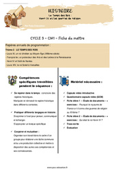 Henri IV et les guerres de religion - Vidéo + Séquence complète (#7) : 4eme Primaire - Cycle 3 - PDF à imprimer