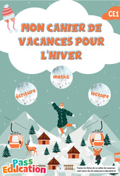 Hiver - Cahier de vacances : 2eme Primaire - PDF à imprimer