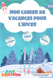 Hiver - Cahier de vacances : 3eme Primaire - PDF à imprimer