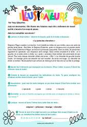 La joute des chevaliers - Les petits illustrateurs : 2eme Primaire - PDF à imprimer