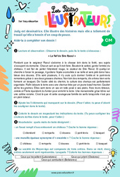 Le fief de Sire Raoul - Les petits illustrateurs : 4eme, 5eme Primaire - PDF à imprimer